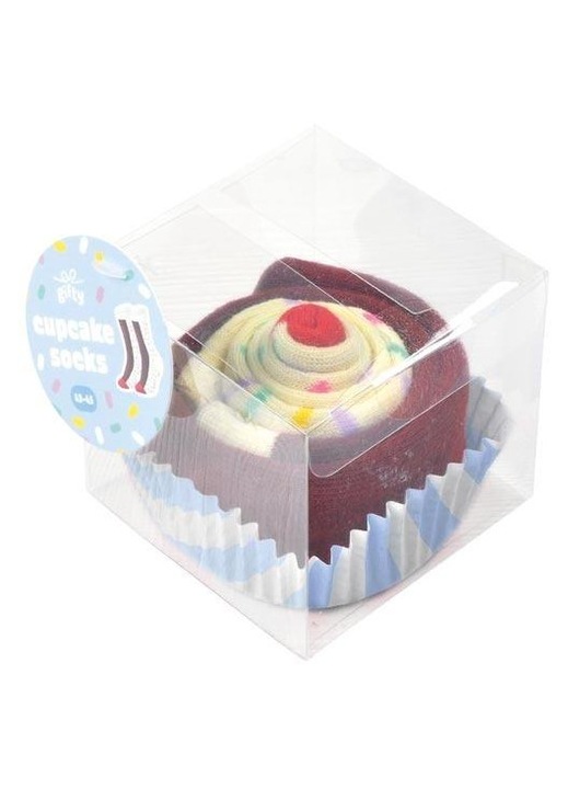 Férfi zokni MFP cupcake többszínű 43x45 ajándék szett