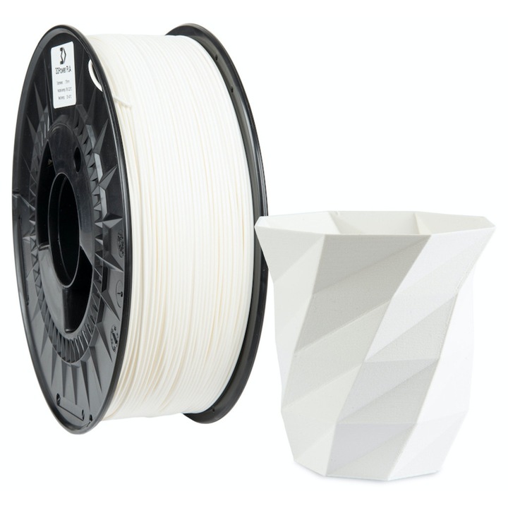 Filament PLA 3DPower Matt fehér 1.75mm 1kg