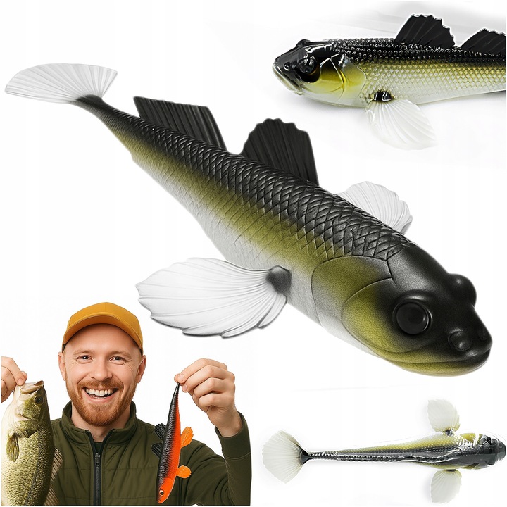 Naluca Libra Lures Gobio 18.6cm 40g olívás fejes domolykó