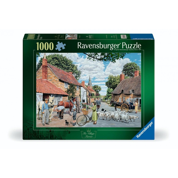 Puzzle Ravensburger 1000 piese, multicolor, 0x26x34cm