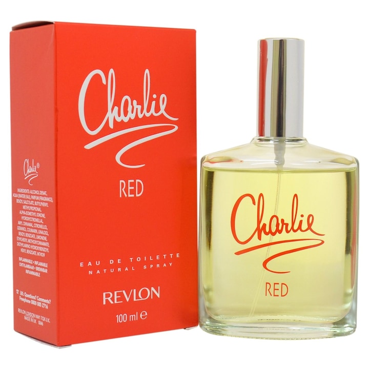 Revlon Charlie Red Női parfüm, Eau de Toilette, 100ml