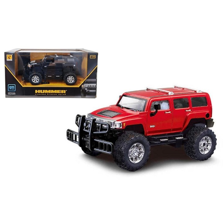 SWEDE Hummer játékautó, súrlódó mechanizmussal, licencelt, többszínű, 1 db