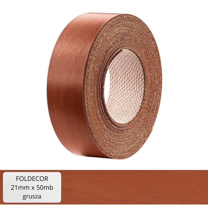 Banda melamina pentru mobilier Foldecor 21mm x 50mb