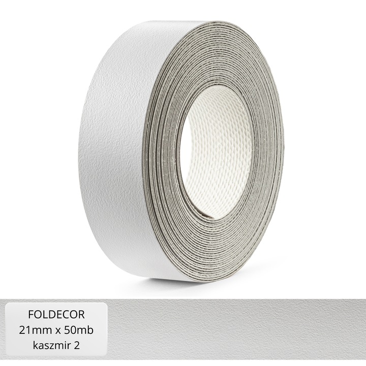 Banda melamina FOLDECOR casmir 2, hőre lágyuló ragasztó, 21mmx50m