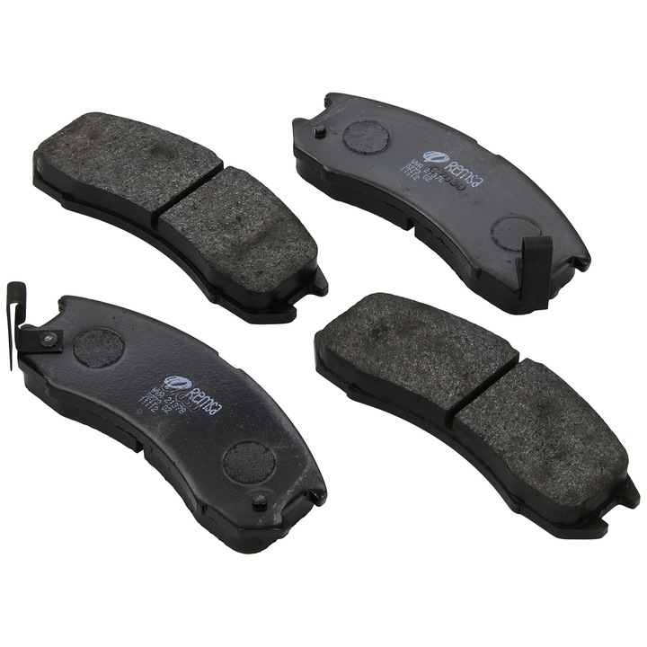 Remsa első fékbetét készlet 129.8x52.3x16mm kopásjelzővel Akebono