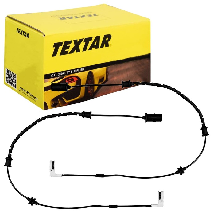 TEXTAR 98021200 fékbetét kopásérzékelő, 670 mm, Opel Vectra B (J96) típushoz, fekete, 2 db