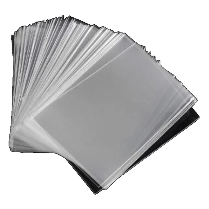 Kártya- és igazolványtartó, kártyatok, PVC, párna típusú kialakítás, gyors hozzáférésű nyílás, átlátszó, 60x90mm, 100 db