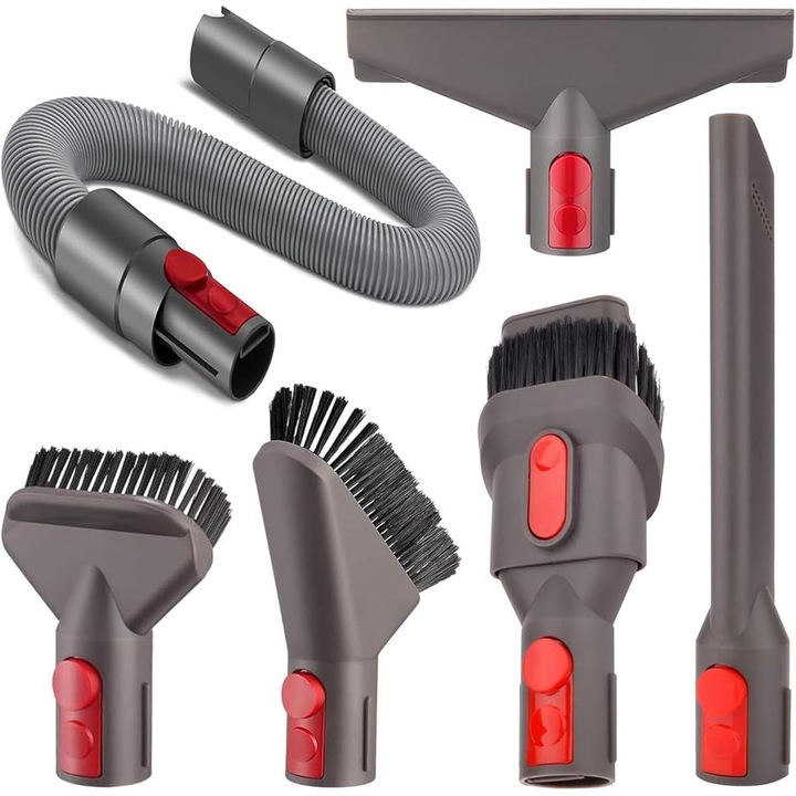 Set 6 accesorii aspirator vertical, Bedee, compatibila cu Dyson Gen5 SV10 SV11 V15 V12 V11 V10 V8 V7