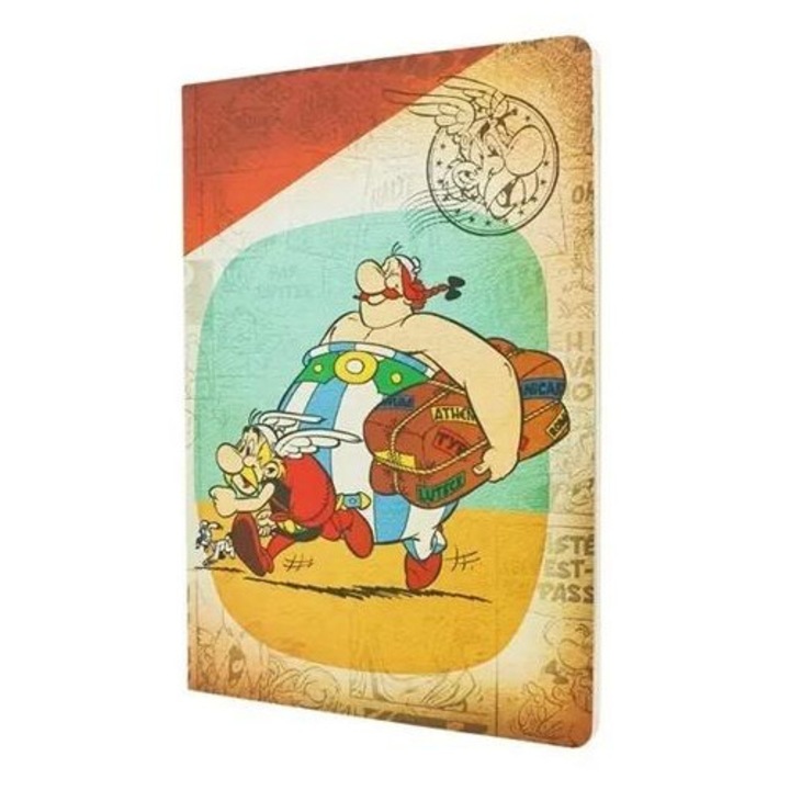 Caiet Paperblanks A4 80 file coperta moale multicolor 21x31cm