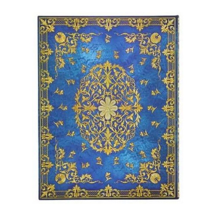 Paperblanks Silk Sky Midi füzet, vonalas lapokkal, kemény borítóval, többszínű, 144 oldal