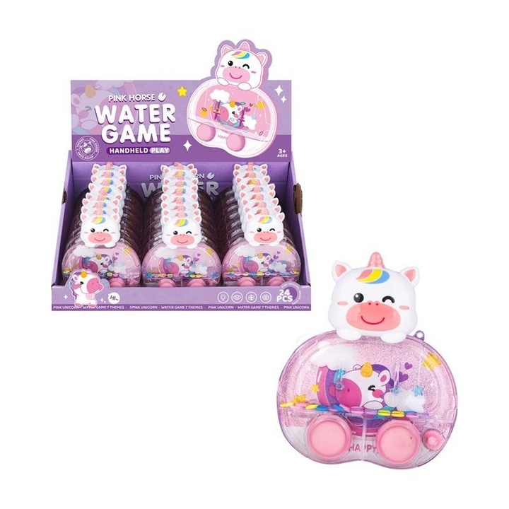 PUCKATOR Egyszarvú vízi játék/figura, vinil, gyűjtői doboz ablakkal, többszínű, 1 db
