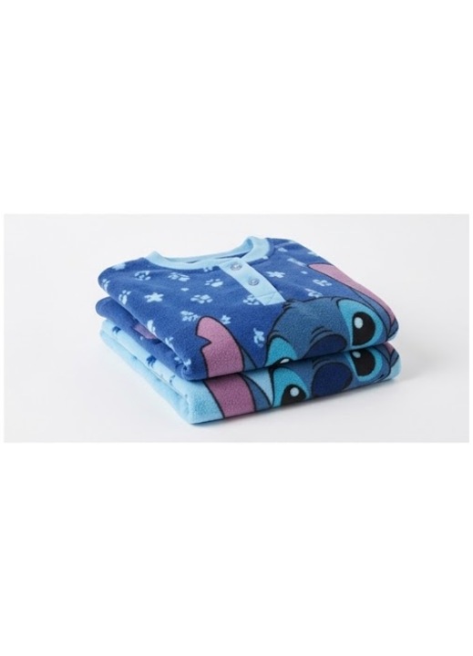 Set Pijamale Lilo & Stitch „Cosmic Adventures”, 2 piese, Bumbac Premium, Design Disney, 7-8 ani