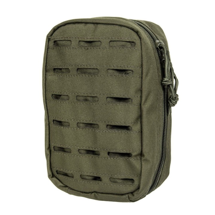Viper Tactical, taktikai cargo övtáska nylonból, MOLLE rendszerrel és cipzárral, olíva
