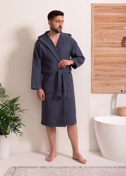 Halat De Baie Unisex Bumbac Hamari - L/XL