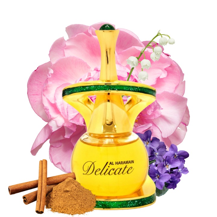 Al Haramain Delicate virágos-púderes parfümolaj 24ml