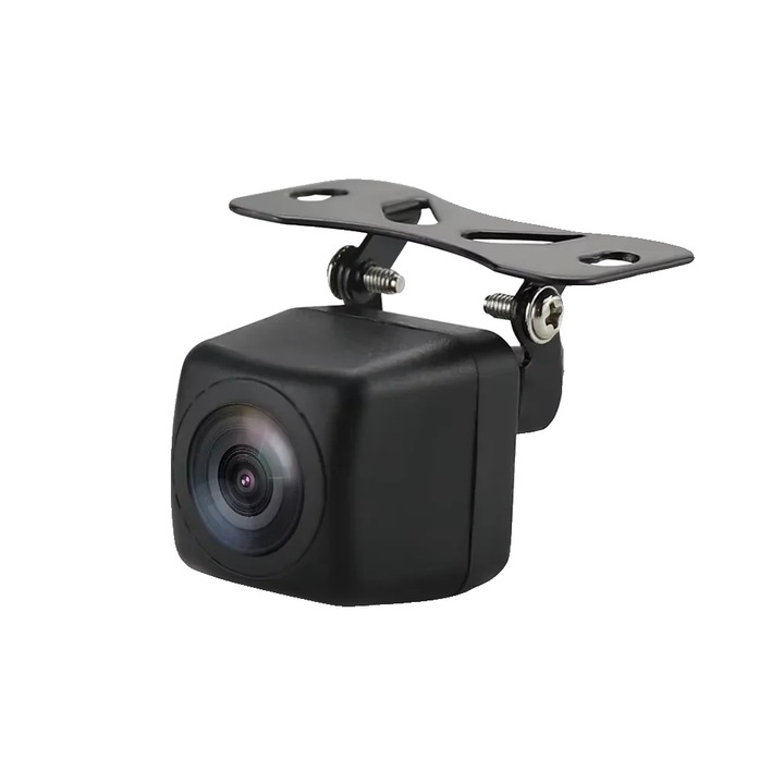 Tolatókamera/parkolókamera 1280P, beépített Wi-Fi, érintőképernyő, ABS/fém anyag, Fekete