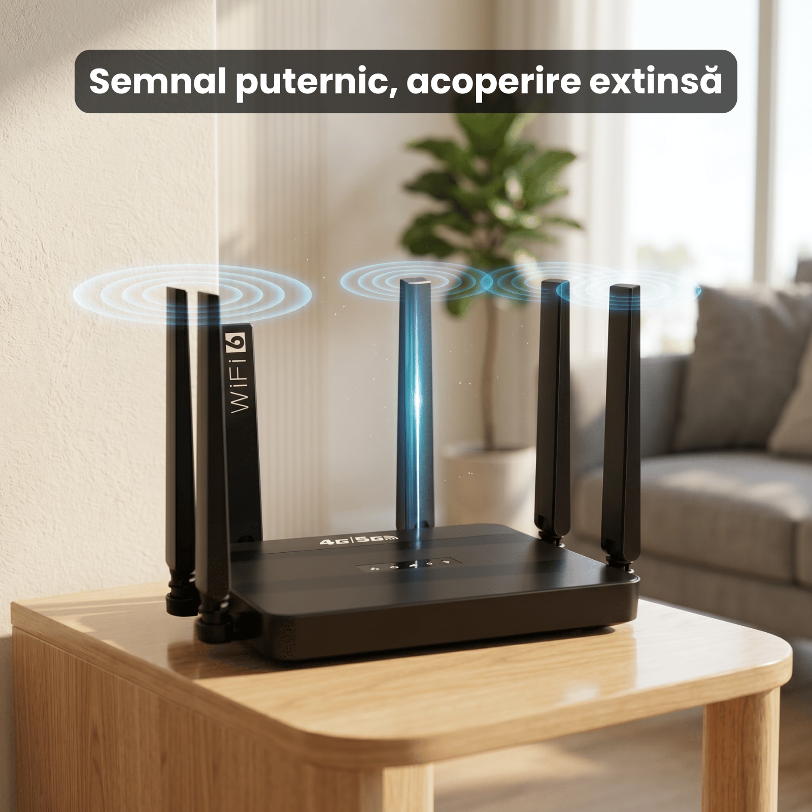 Console Router 32 Router Wireless HASEPE® 5G 4G LTE WiFi 6 Cu Slot SIM, Router Wireless ...