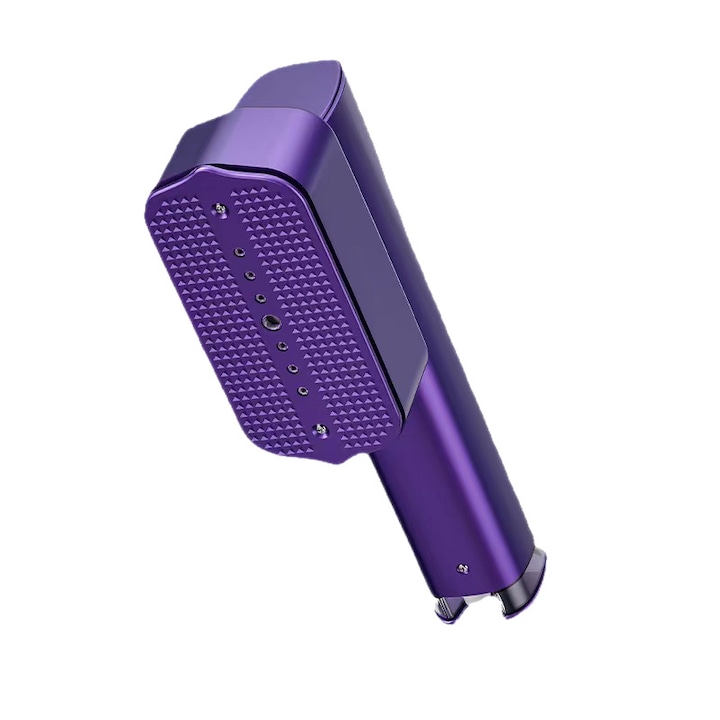 Aburitor si fier de calcat portabil 2-in-1 E40-32-mano-A148-04366-M, 1200W, rezervor 100 ml, 3 trepte abur + mod uscat, 140°C, cablu 1.8 m, mov