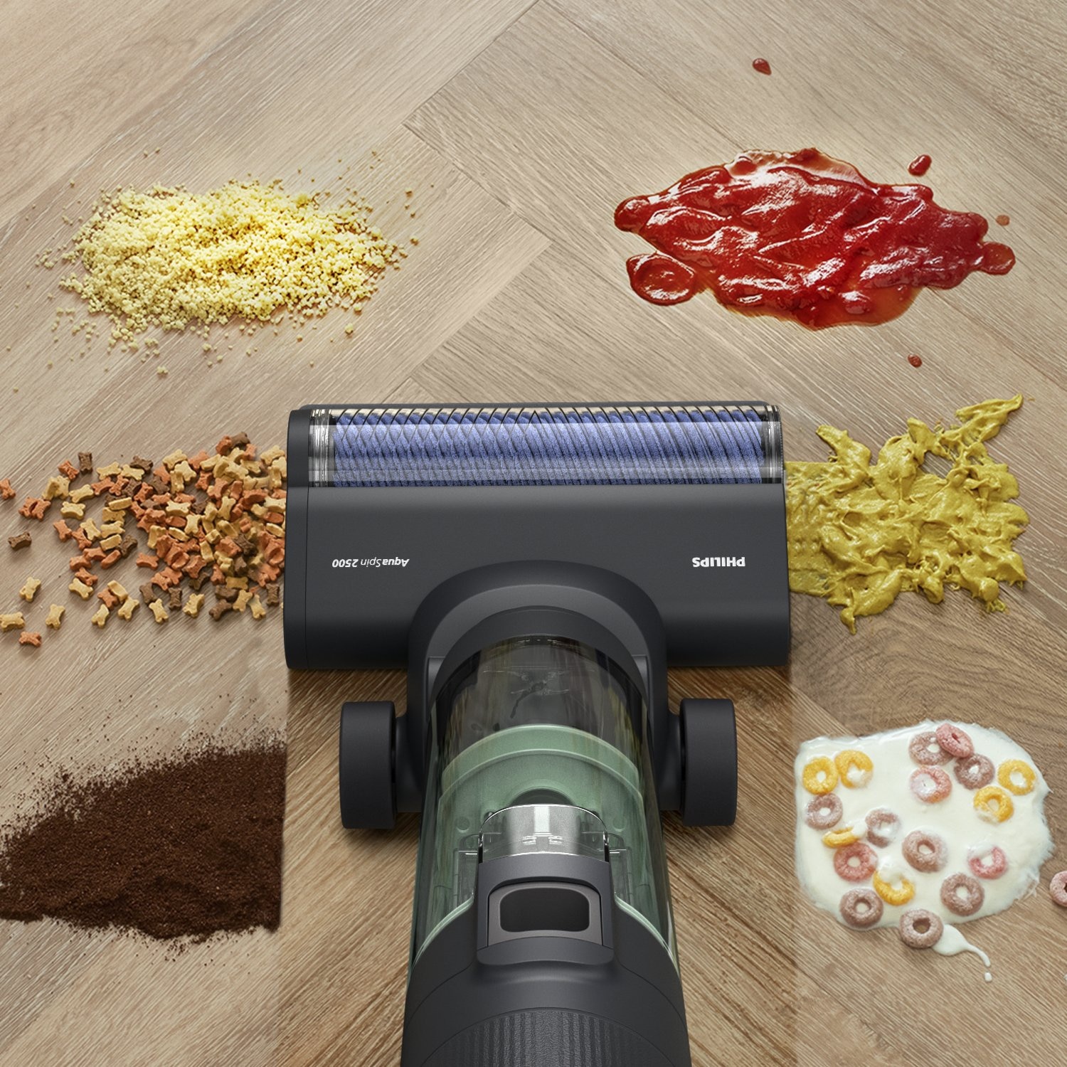 Aspirator fara fir Philips 7000 series 2-in-1, 160 W, autonomie 30 min, capacitate 0.45 L, accesorii incluse, Negru