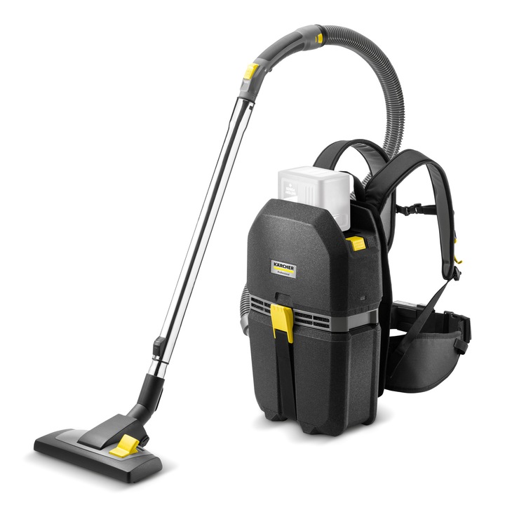 Aspirator cu acumulator, Karcher, BVL 5/1 Bp, negru