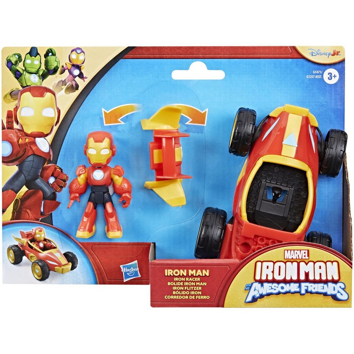 Iron Man and his Amazing Friends 2-in-1 játékkészlet, Iron Man