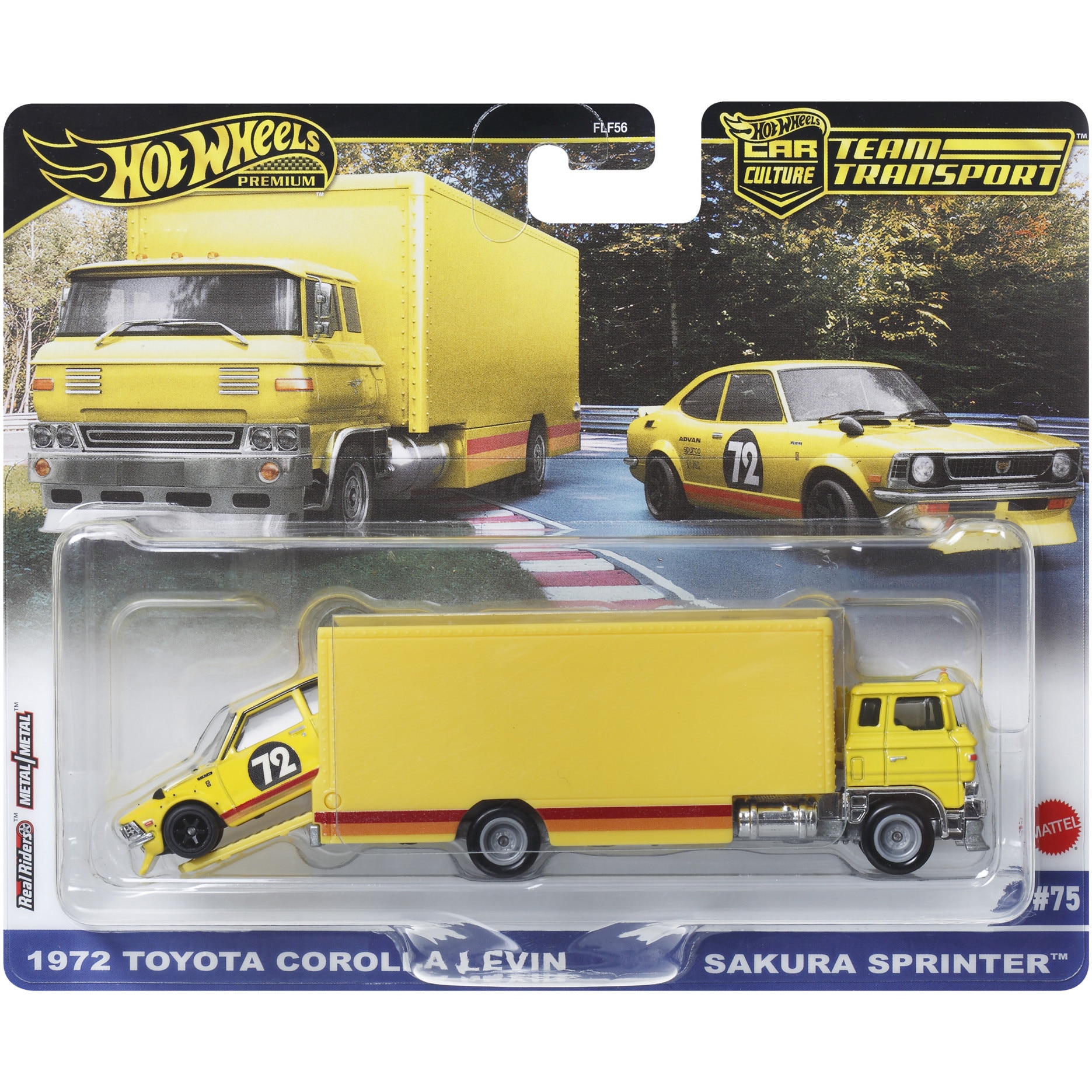 Set masinute Hot Wheels Car Culture - Team transport, Sakura