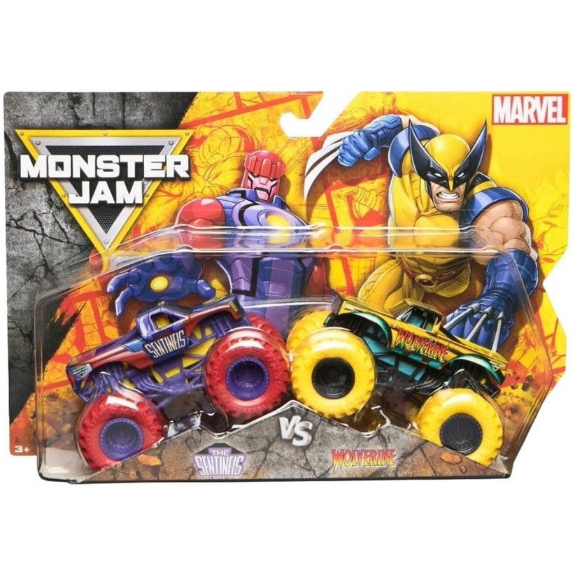 【セール‼️Monsterjamガレージ＋Megalodonwashまとめ売り） Set de joaca Monster Jam - Megalodon Monster Wash, Spalatorie Auto