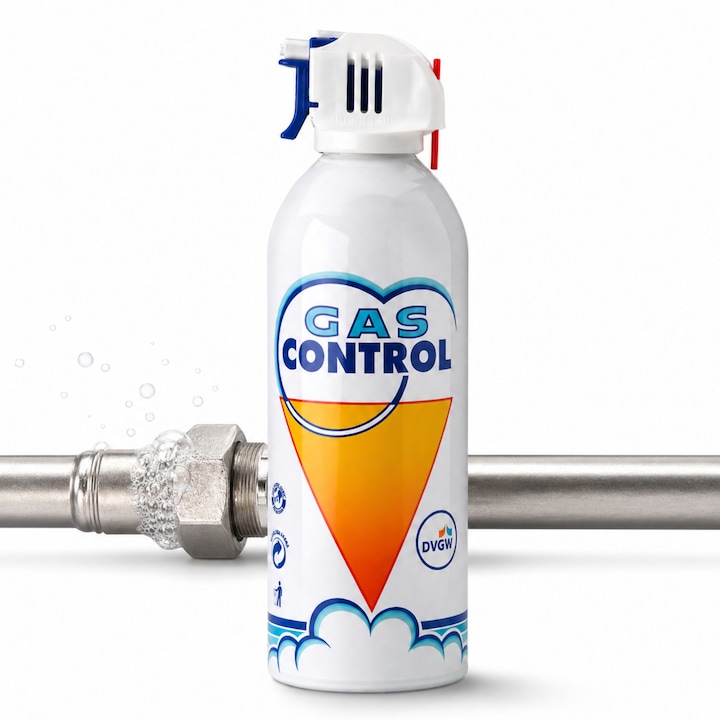 Spraying Gazes Spray detector scapari de gaze Oxyturbo GAS CONTROL, 400 ml, pentru ...