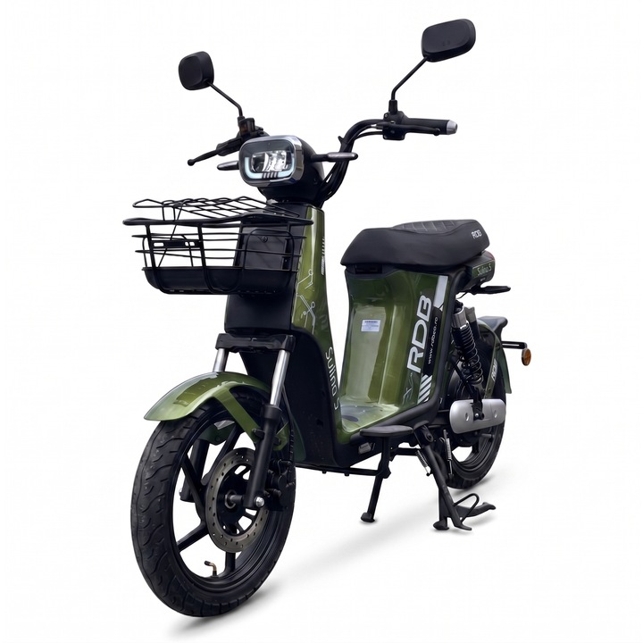 Scuter electric RDB SULINA5, Design 2025, 800 W, fara permis de conducere, verde + CIV inclus