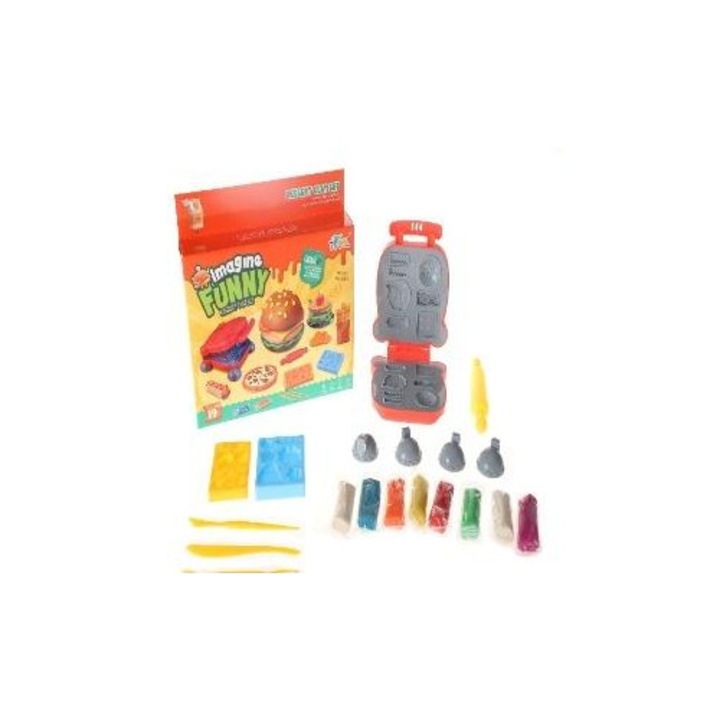 Set joaca Artyk Burgerownia cu toaster si forme multicolor 3+