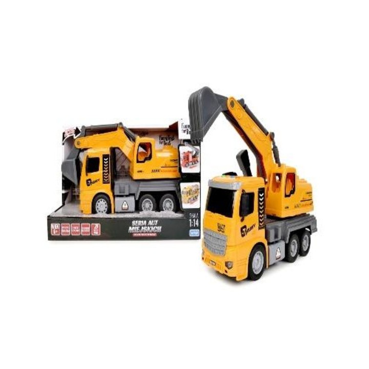 Artyk kotrógép figura 28cm többszínű, hangokkal, fényekkel és súrlódásos motorral