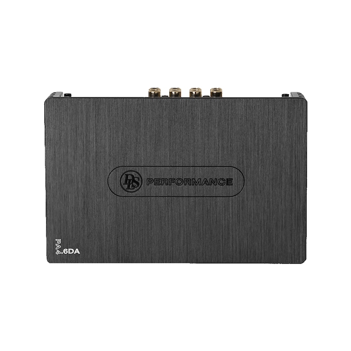 Amplificator auto DSP DLS PA4.6DA, clasa AB, 400W, Bluetooth 5.1, 6 canale RCA, procesor audio 24bit