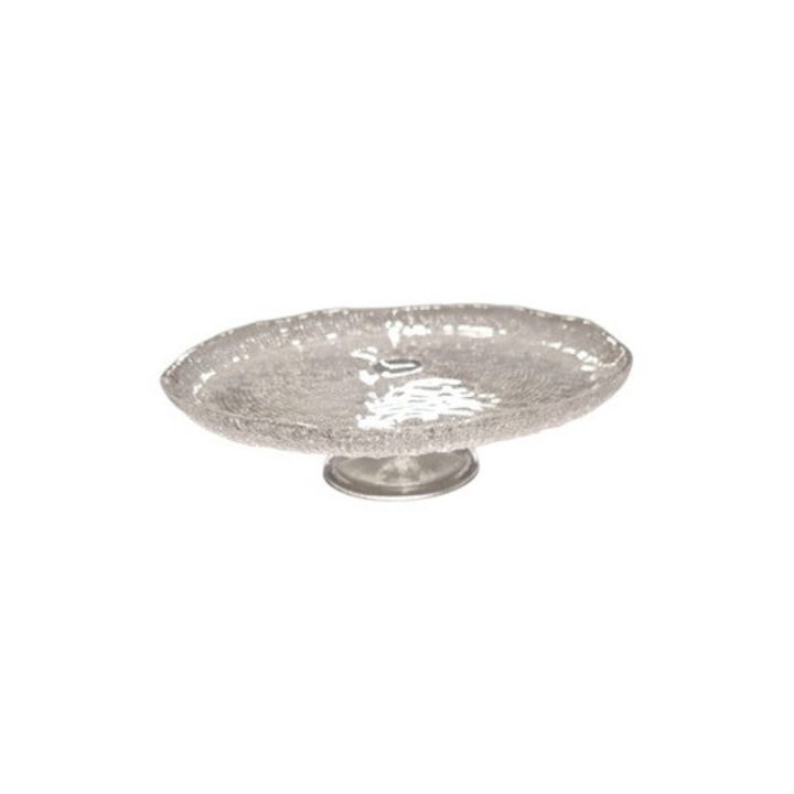 Gyümölcstál üveg talppal, 32 x 13 cm, Clini 5X-0543