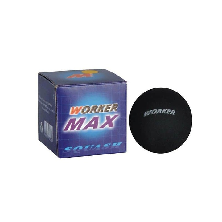 Worker squash labda, extra lassú, sárga, 6cm, 7g