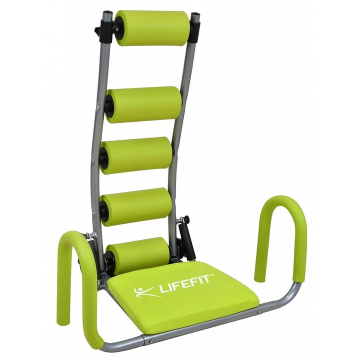 Lifefit AB Effect fitneszgép, 3 szint, fekete, 55x58x70cm
