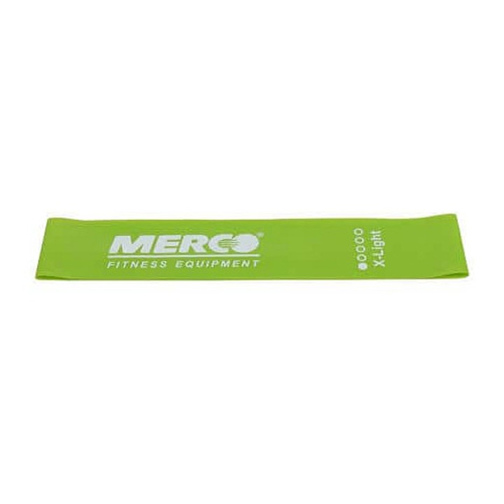 Ластична лента Merco Mini Band зелена 50x5cm комплект 5 съпротивления
