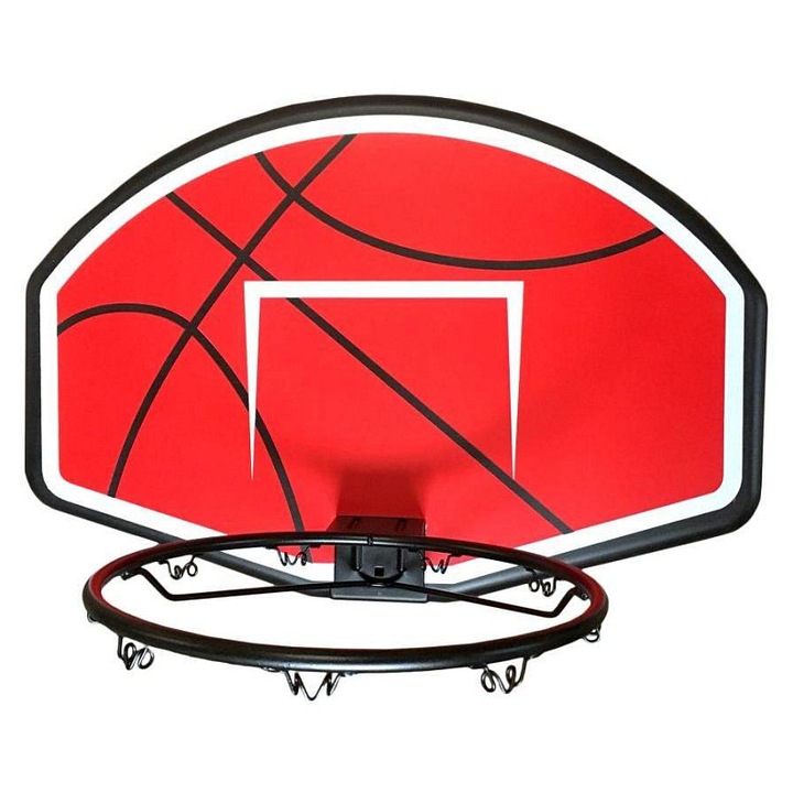 Panou baschet Sedco 80x58cm cu cos si plasa nylon