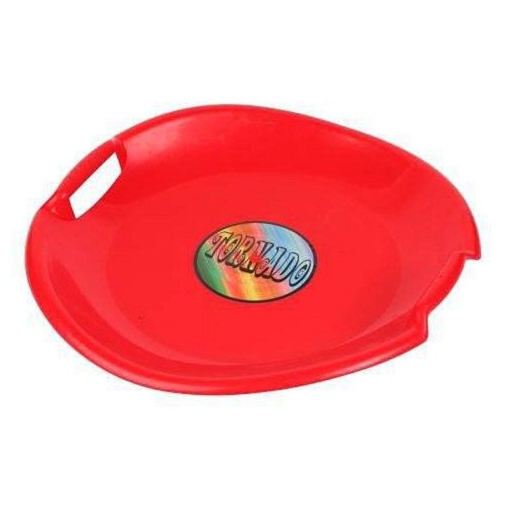 PLASTKON Tornado szánkókorong, piros, 56cm, 50kg