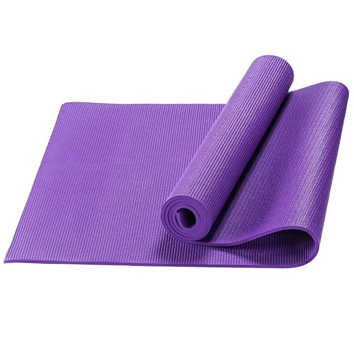 Постелка за тренировка Sedco Yoga MAT PVC лилава 173x61x0,6см