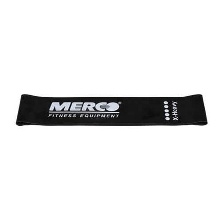Ластична лента Merco Mini Band черна 50x5см комплект 5 съпротивления