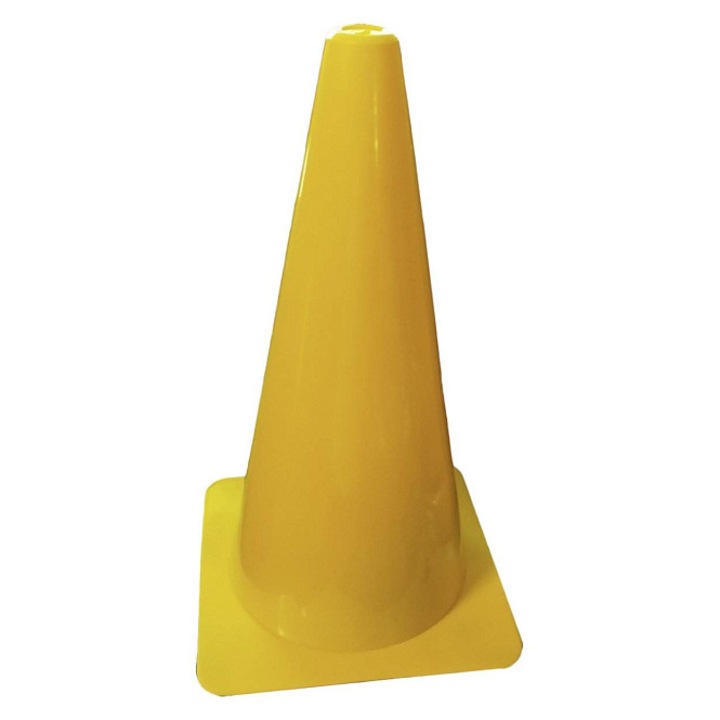 Sedco 30 cm, műanyag edzőkúp, futballhoz és atlétikához, sárga, 1 db