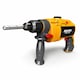 Bormasina Electrica De Jucarie Pentru Copii Cu Accesorii Schimbabile, Masina De Gaurit Interactiva Cu Functie De Rotire Si Efect Realist, Jucarie Tip Scule Pentru Constructii Si Joc De Rol Copii 3+ Ani, Galben