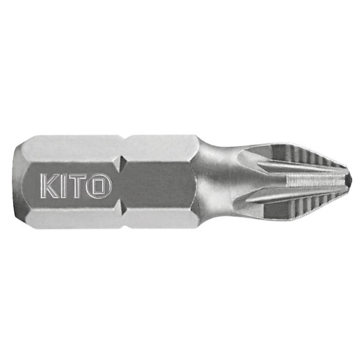 KITO PZ 0x25mm keresztfejű S2 acél ellenálló