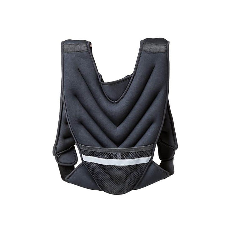Vesta cu greutati Insportline Klaper 5 kg, portocaliu, 120 cm