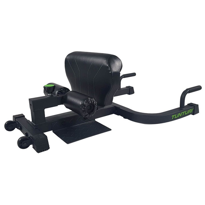 Tunturi WT20 Sissy Squat fitneszgép, állítható, fekete, 103x59x37cm