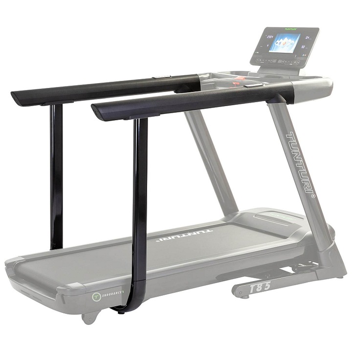 Tunturi REHA T80/T85/T90 rehabilitációs rúd, kompatibilis az Endurance T80/T85/T90 modellekkel, integrált vezérléssel, fekete