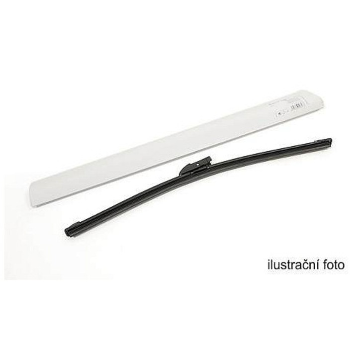 Stergator parbriz Compass FLAT BULK (BONE) 550 mm, flat, cu profil metalic flexibil pentru durabilitate, Negru, 1 buc