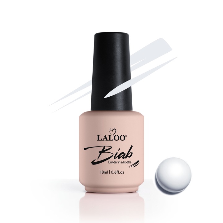 Gel in sticla Laloo Biab 04 Milky 18ml