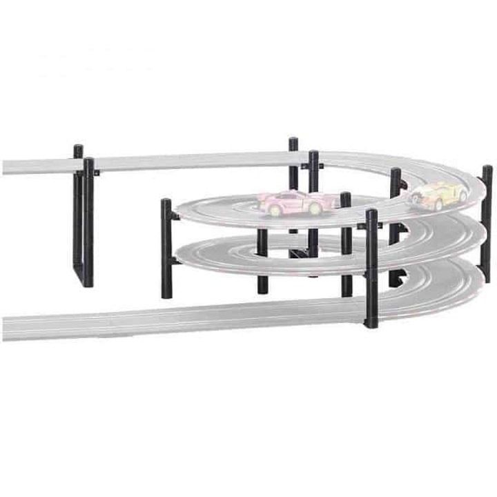 Suport curbe Carrera 3D set 4 perechi pentru pista multicolor