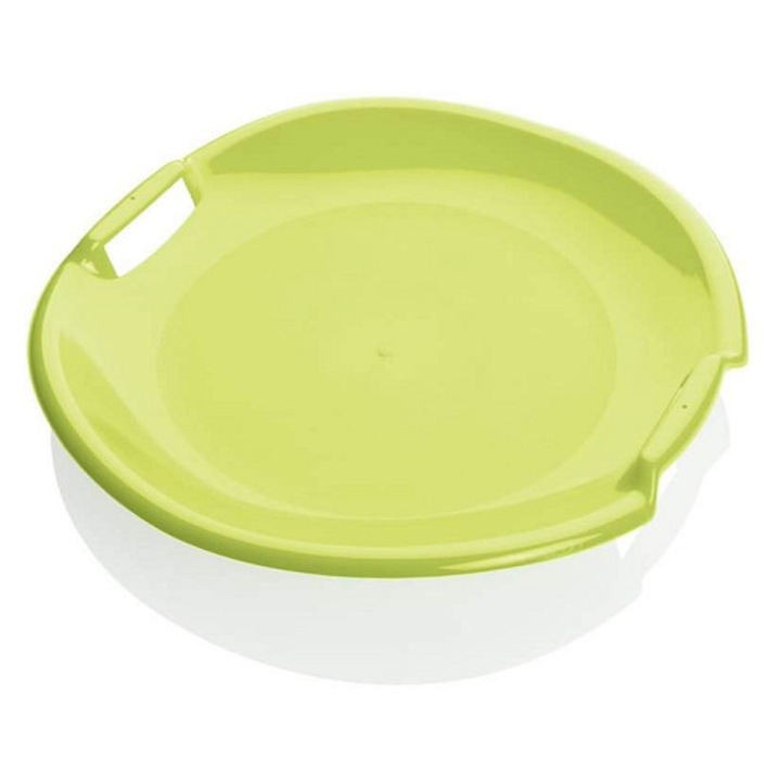 TORNADO szánkótányér 629 PLASTKON 56cm - lime